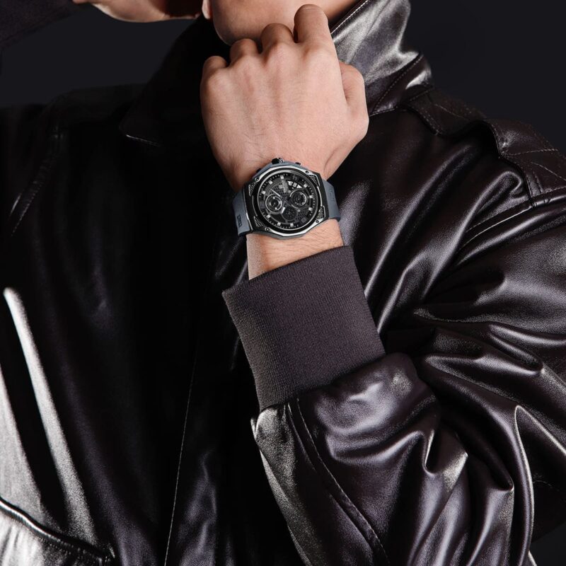 ⁦ساعة نافي فورس للرجال NF8051T-B-B-GY⁩ - الصورة ⁦7⁩