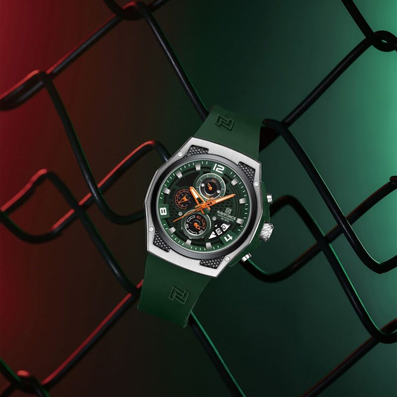 ⁦ساعة نافي فورس للرجال NF8051T-S-GN-GN⁩ - الصورة ⁦3⁩