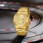 ⁦ساعة نافي فورس للرجال NF8072-G-G-G⁩ - الصورة ⁦3⁩
