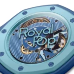 ⁦ساعة Audemars Piguet x Swatch Royal Pop LAN BA للجنسين⁩ - الصورة ⁦6⁩
