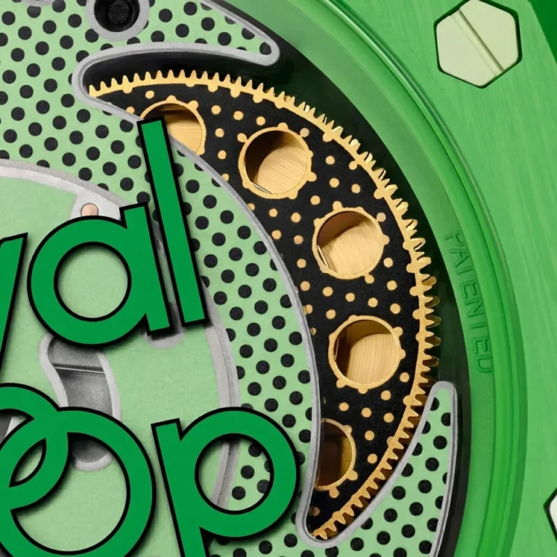 ⁦ساعة Audemars Piguet x Swatch Royal Pop GREEN EIGHT⁩ - الصورة ⁦7⁩