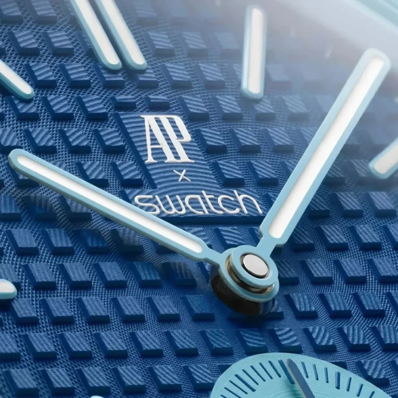 ⁦ساعة Audemars Piguet x Swatch Royal Pop LAN BA للجنسين⁩ - الصورة ⁦5⁩