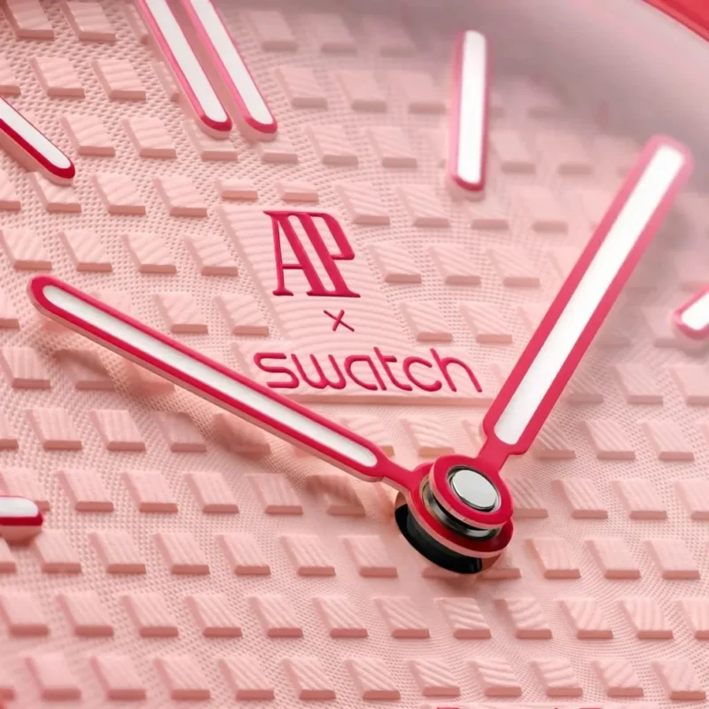 ⁦ساعة  Audemars Piguet x Swatch Royal Pop OTTO ROSSO للجنسين⁩ - الصورة ⁦5⁩