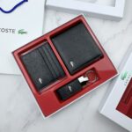 طقم محفظه وكراته ومداليه لاكوست