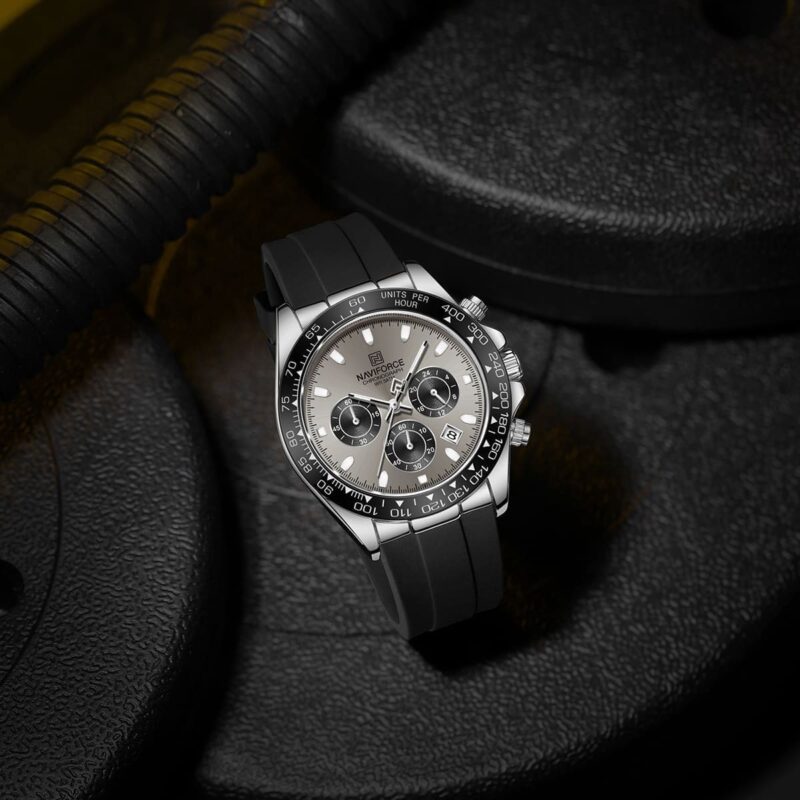 Naviforce Men's Watch NF8054-S-GY-B - Image 3