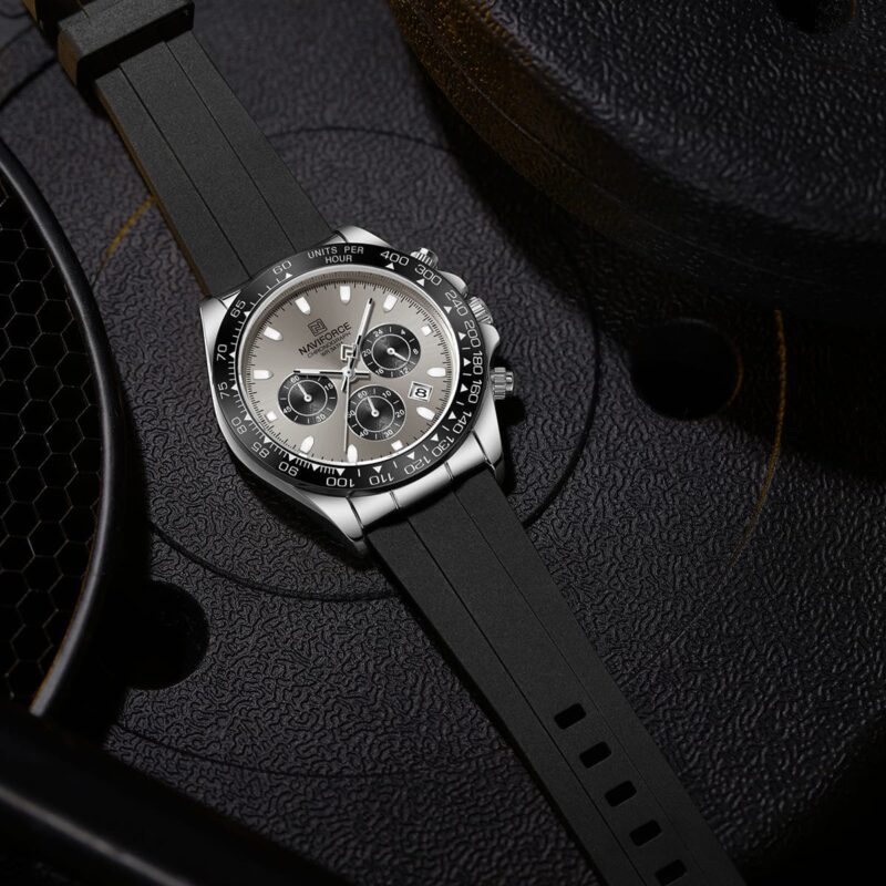Naviforce Men's Watch NF8054-S-GY-B - Image 4