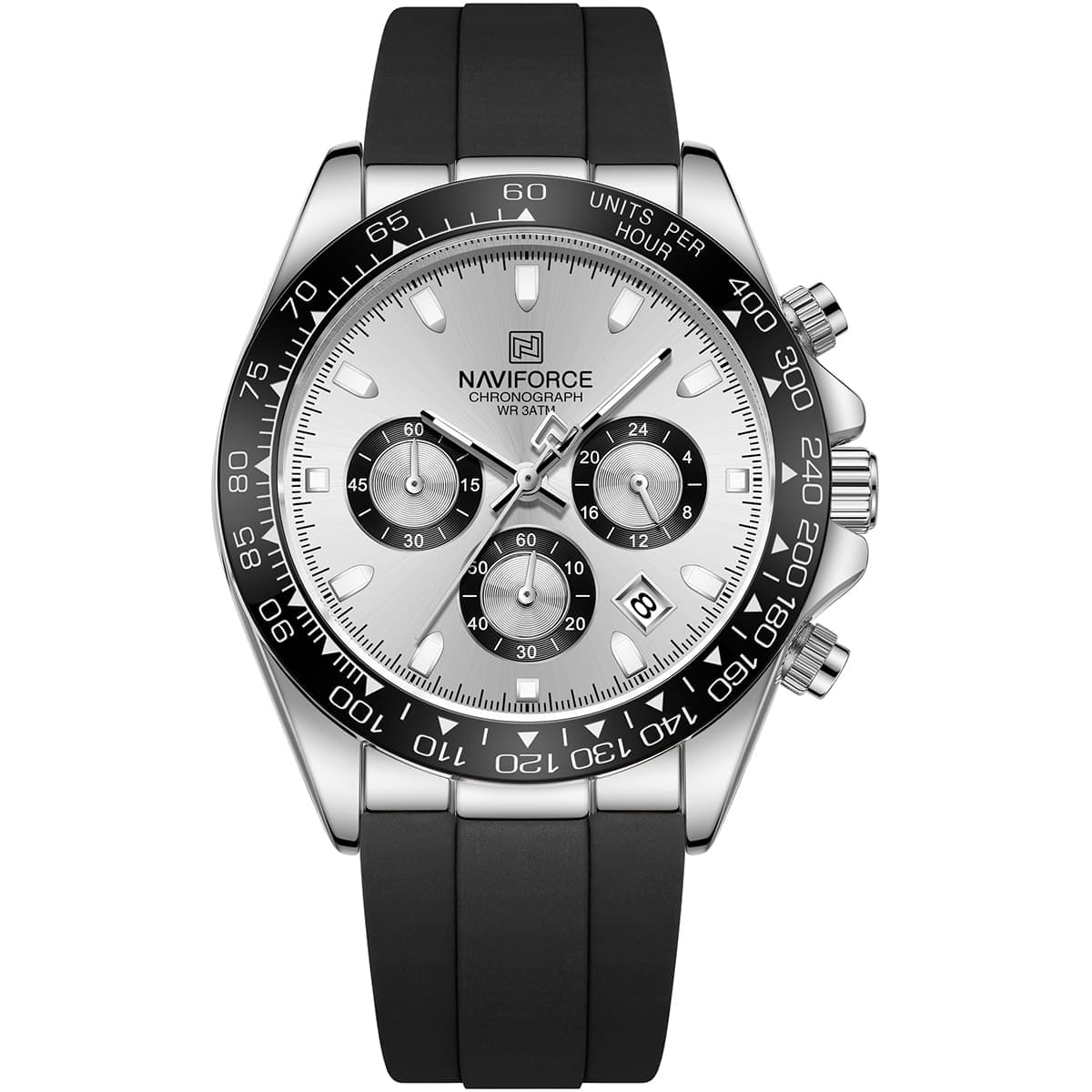 Naviforce Men's Watch NF8054-S-W-B 1 Naviforce Men's Watch NF8054-S-W-B - Image 1