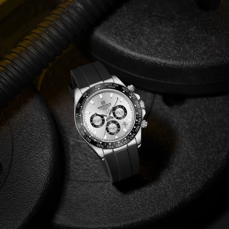 Naviforce Men's Watch NF8054-S-W-B - Image 3