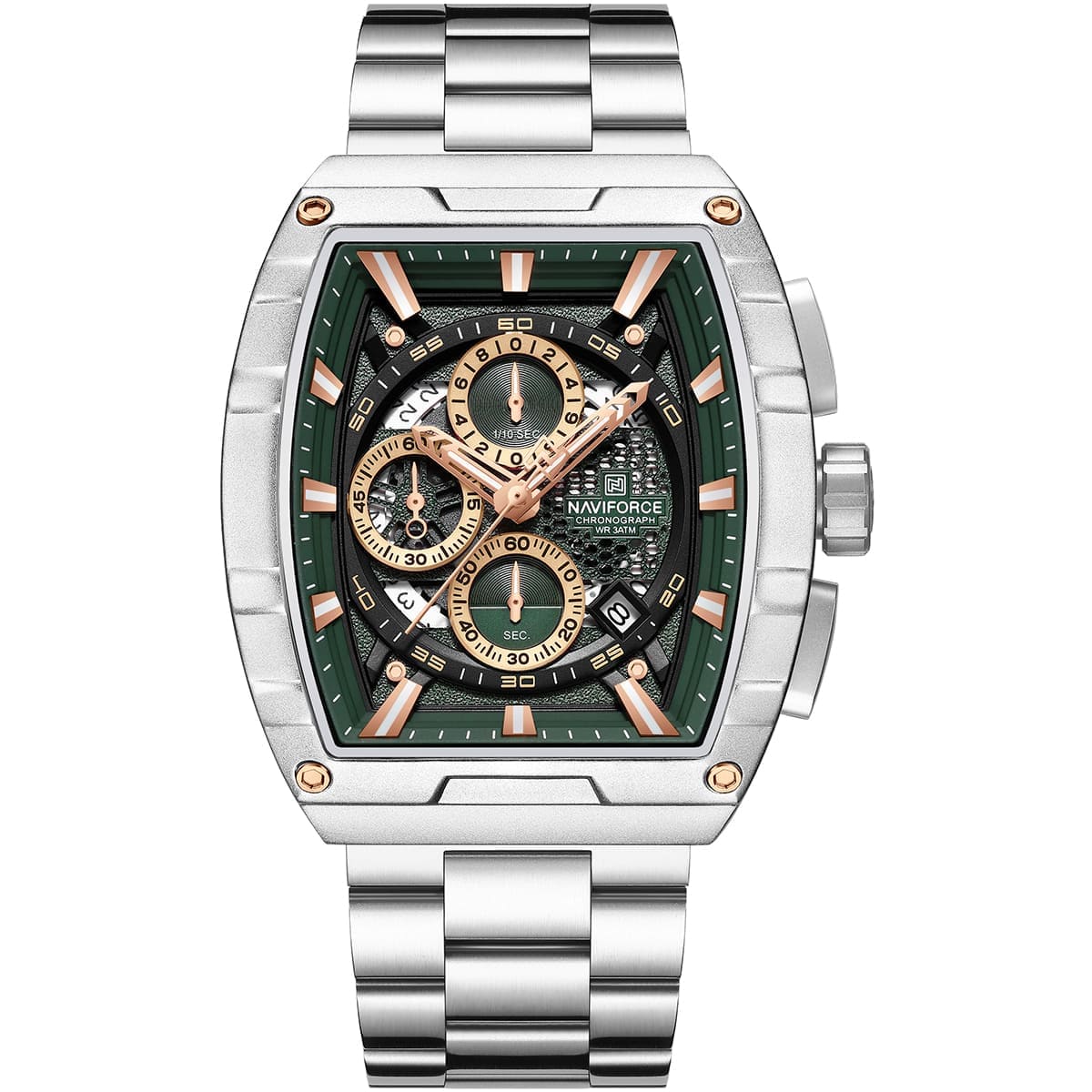Naviforce Men's Watch NF8066-S-GN-S 1 Naviforce Men's Watch NF8066-S-GN-S - Image 1