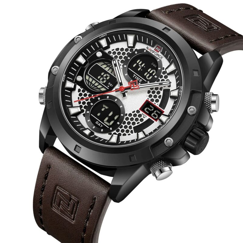 Naviforce Men's Watch NF9225-B-W-D-BN - Image 9