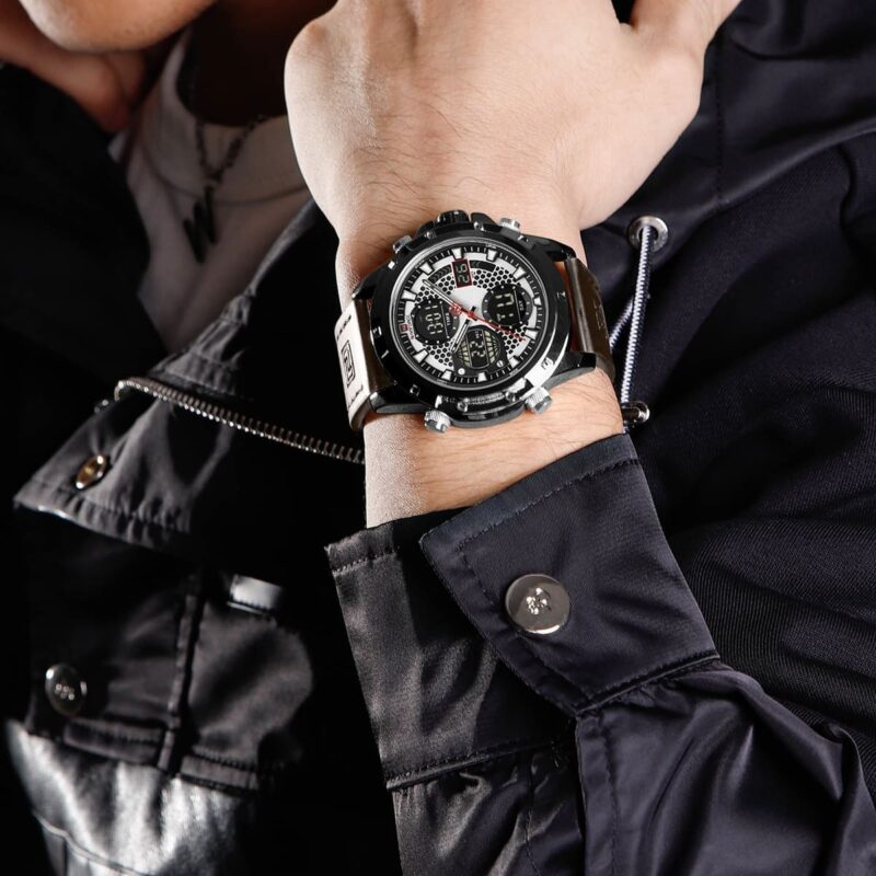 Naviforce Men's Watch NF9225-B-W-D-BN - Image 4