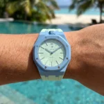 ⁦ساعة Audemars Piguet x Swatch Royal Pop BLAUE ACHT للجنسين⁩ - الصورة ⁦5⁩