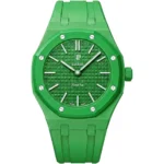ساعة Audemars Piguet x Swatch Royal Pop GREEN EIGHT للجنسين