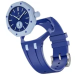 ⁦ساعة Audemars Piguet x Swatch Royal Pop ORENJI HACHI للجنسين⁩ - الصورة ⁦2⁩