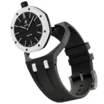 ⁦ساعة Audemars Piguet x Swatch Royal Pop OCHO NEGRO للجنسين⁩ - الصورة ⁦2⁩