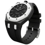 ⁦ساعة Audemars Piguet x Swatch Royal Pop OCHO NEGRO للجنسين⁩ - الصورة ⁦4⁩