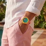 ⁦ساعة Audemars Piguet x Swatch Royal Pop OTG ROZ للجنسين⁩ - الصورة ⁦3⁩