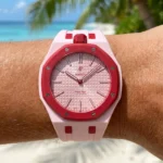 ⁦ساعة Audemars Piguet x Swatch Royal Pop OTTO ROSSO للجنسين⁩ - الصورة ⁦5⁩