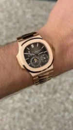 ⁦ساعه باتيك فيليب ناوتيلاس ميرور أوريجنال للرجال⁩ - الصورة ⁦4⁩