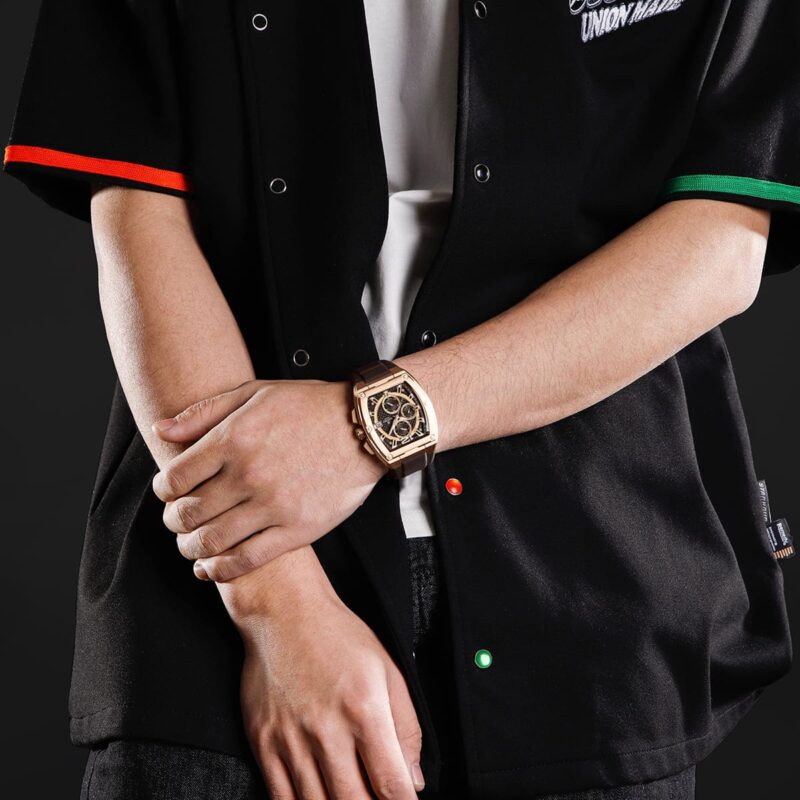 ⁦ساعة نافي فورس للرجال NF8050-RG-RG-CE⁩ - الصورة ⁦9⁩