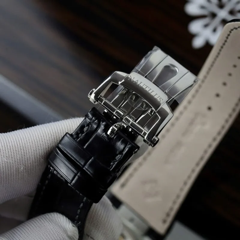 ⁦ساعه باتيك فيليب ناوتيلاس ميرور أوريجنال للرجال⁩ - الصورة ⁦7⁩