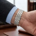 ⁦ساعة باتيك فيليب رجالي فاخرة بميناء أخضر وتوربيون⁩ - الصورة ⁦4⁩