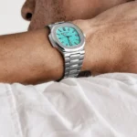 ⁦ساعه باتيك فيليب أكواناوت ميرور أوريجنال للرجال⁩ - الصورة ⁦3⁩