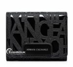 ⁦محفظة Armani Exchange باللون الأسود⁩ - الصورة ⁦2⁩