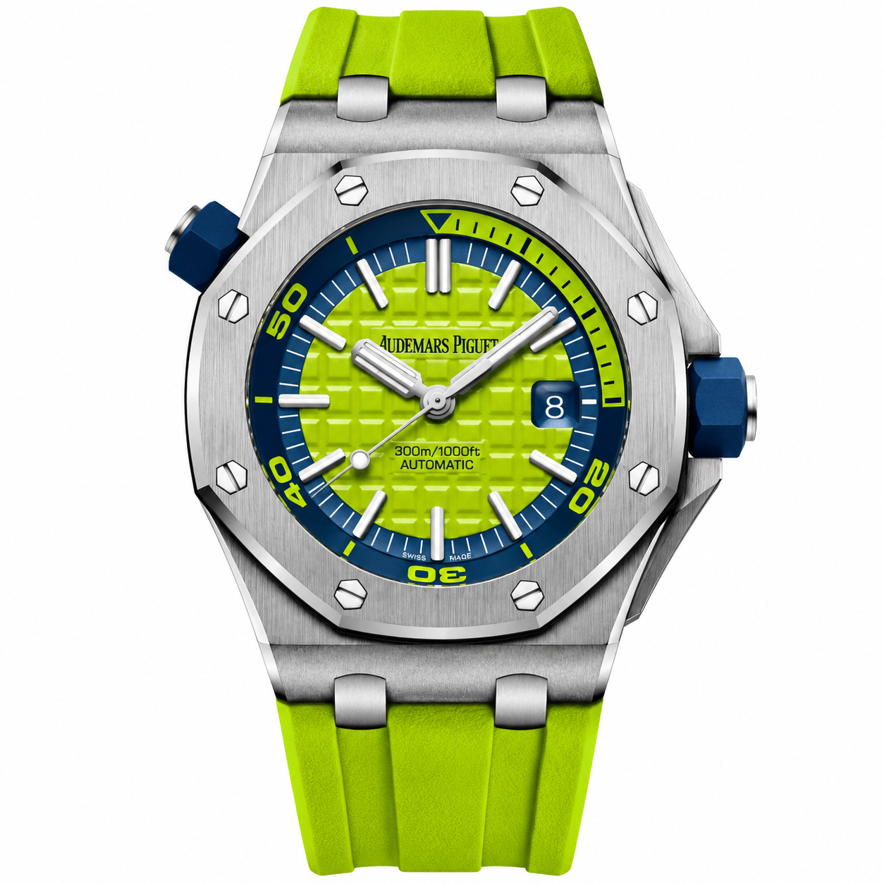 Lime Green Royal Oak Dive Watch