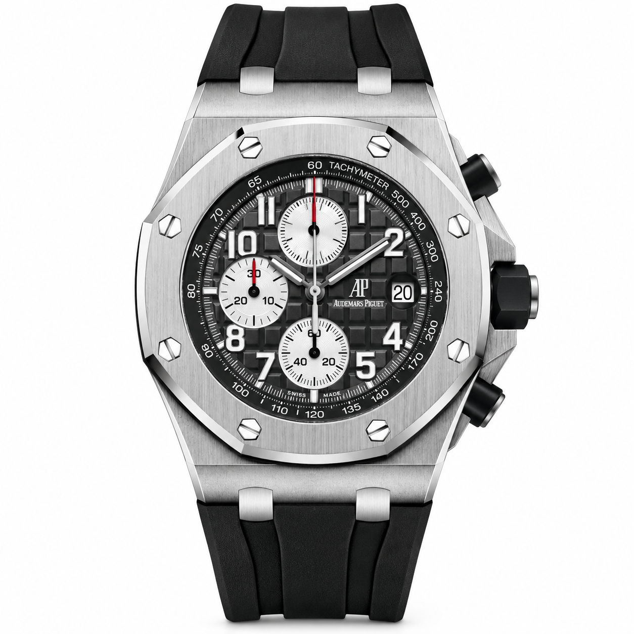 Luxury Sports Chronograph on White