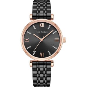 mf0335l 05 mini focus watch women black dial stainless steel strap 300x300 1